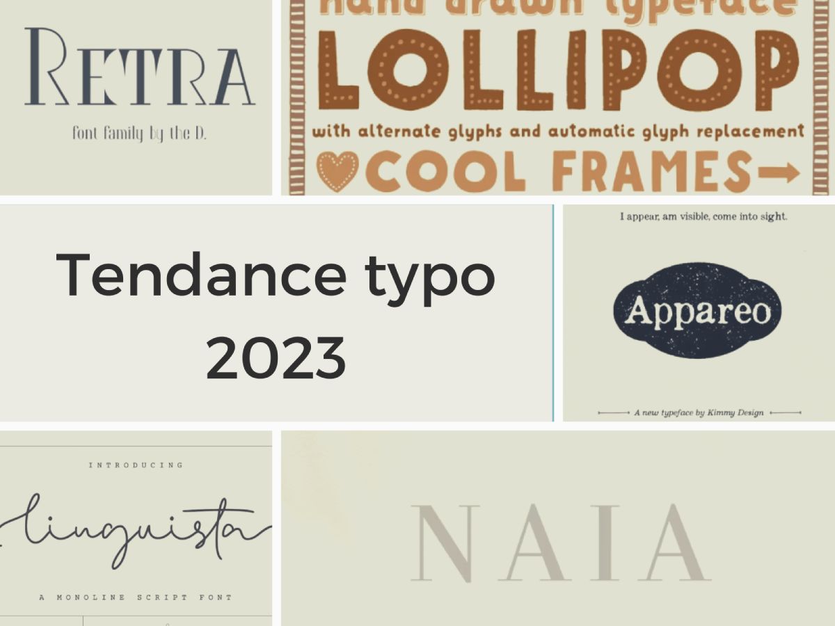 Tendance typo 2023